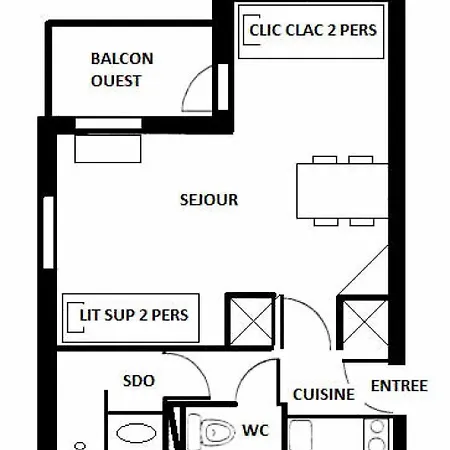 Le Crey - Pour 4 Personnes Mae-9464